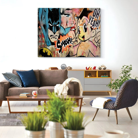 Battle for Love by Mr Oreke | Distinctive Home Decor | Handmade Aluminium Artworks | Shop now from A$355