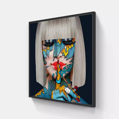 Blondie by Monika Nowak | Distinctive Home Decor | Handmade Aluminium Artworks | Shop now from A$245