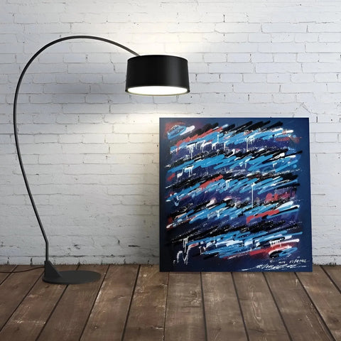 Blue Ice by Elrema | Distinctive Home Decor | Handmade Aluminium Artworks | Shop now from A$245