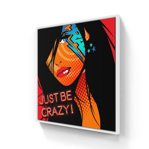 Just be Crazy by Monika Nowak | Distinctive Home Decor | Handmade Aluminium Artworks | Shop now from A$245