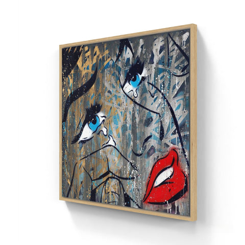 Crying #1 by Mr Oreke | Distinctive Home Decor | Handmade Aluminium Artworks | Shop now from A$245