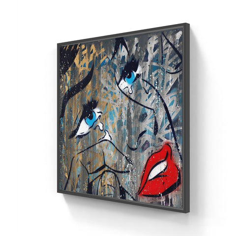 Crying #1 by Mr Oreke | Distinctive Home Decor | Handmade Aluminium Artworks | Shop now from A$245