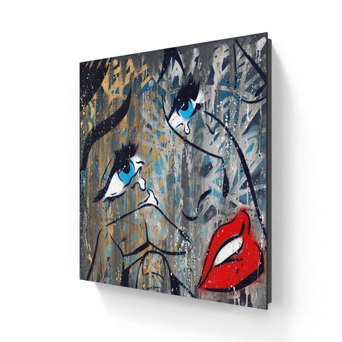 Crying #1 by Mr Oreke | Distinctive Home Decor | Handmade Aluminium Artworks | Shop now from A$245