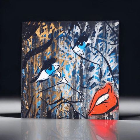 Crying N°1 by Mr Oreke | Distinctive Home Decor | Handmade Canvas Artworks | Shop now from A$110