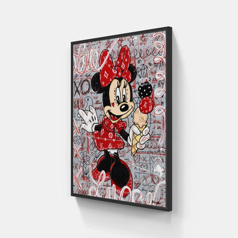 Mickey mouse graffiti art