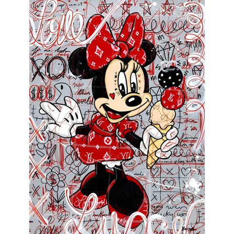 Mickey mouse with love