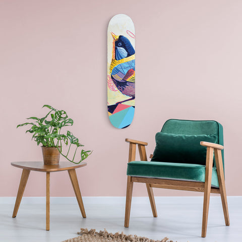 Fakeboard | Piou Piou by Nicolas Blind | Distinctive Home Decor | Handmade Fakeboards | Shop now from A$250