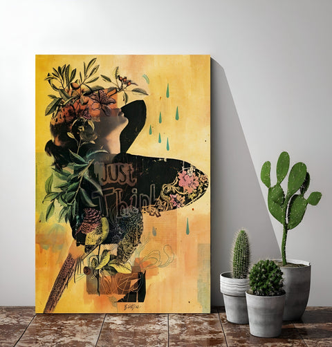 Flowers Girl by Nicolas Blind | Distinctive Home Decor | Handmade Aluminium Artworks | Shop now from A$290