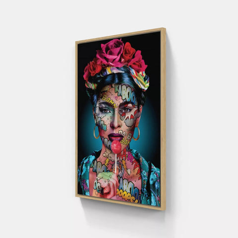 Frida Kaboom by Monika Nowak | Distinctive Home Decor | Handmade Aluminium Artworks | Shop now from A$290