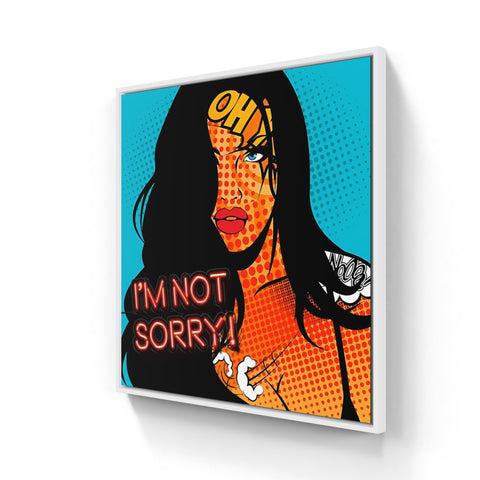 I’m not Sorry by Monika Nowak | Distinctive Home Decor | Handmade Aluminium Artworks | Shop now from A$245