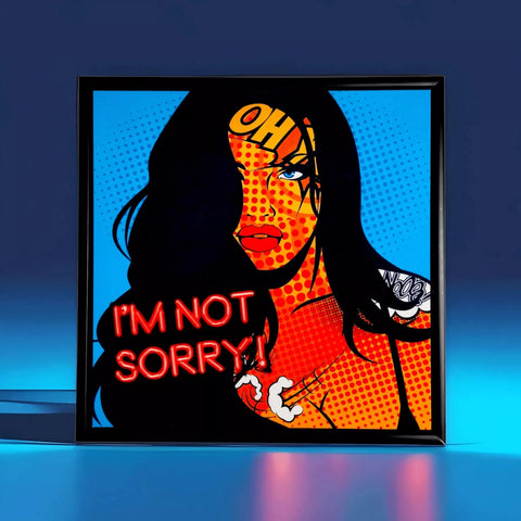 I’m not Sorry by Monika Nowak | Distinctive Home Decor | Handmade Canvas Artworks | Shop now from A$110