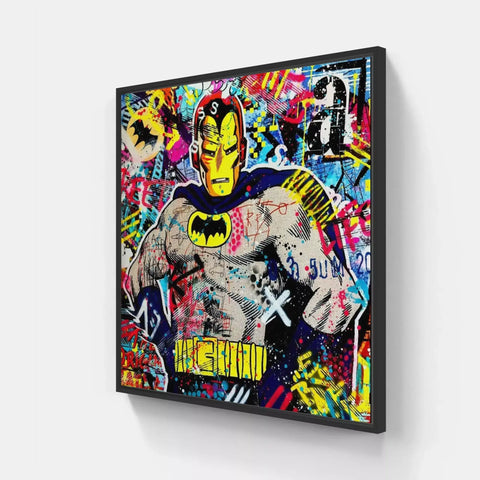 The batman pop art canvas