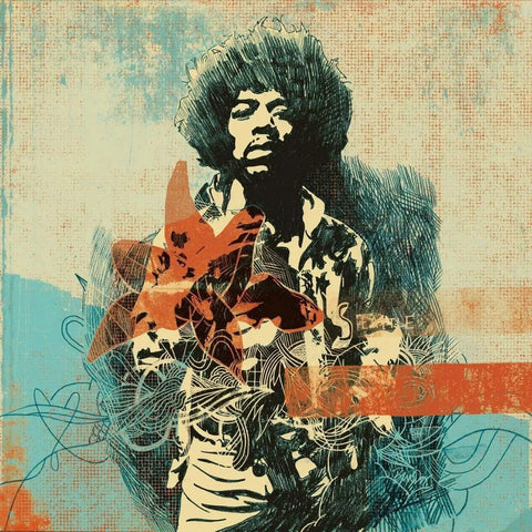 Jimi by Nicolas Blind | Distinctive Home Decor | Handmade Aluminium Artworks | Shop now from A$245