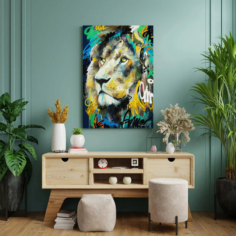 Simba by Vincent Richeux | Distinctive Home Decor | Handmade Aluminium Artworks | Shop now from A$290