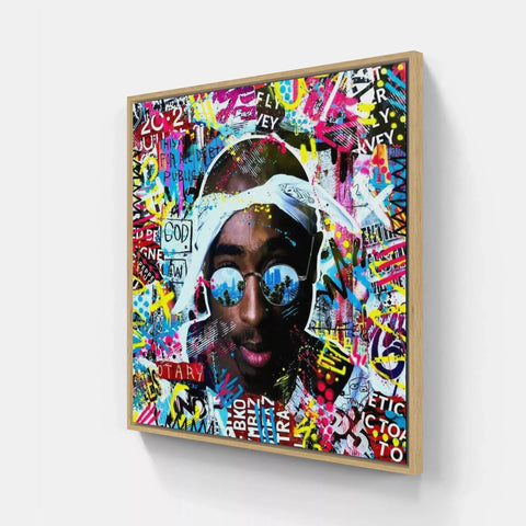 Tupac by Aiiroh | Distinctive Home Decor | Handmade Aluminium Artworks | Shop now from A$245