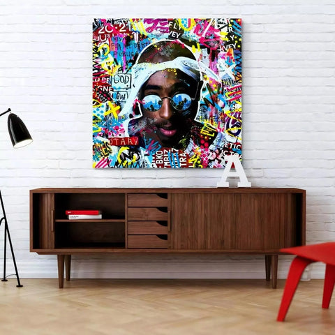 Tupac by Aiiroh | Distinctive Home Decor | Handmade Aluminium Artworks | Shop now from A$245