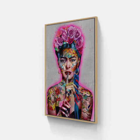 Viva Frida by Monika Nowak | Distinctive Home Decor | Handmade Aluminium Artworks | Shop now from A$290