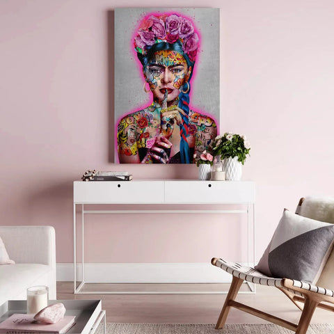 Viva Frida by Monika Nowak | Distinctive Home Decor | Handmade Aluminium Artworks | Shop now from A$290