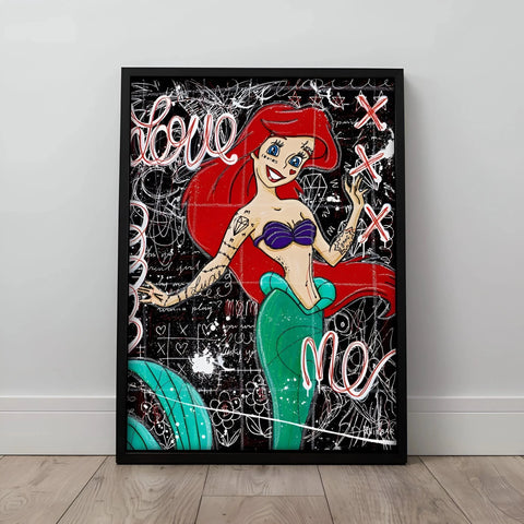 Swimming by Onizbar - Limited Edition Handcrafted Dibond® Art Prints